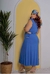 Vestido midi regata Betina plus-size - comprar online