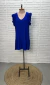 Vestido curto manga morcego Elisangela - loja online