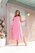 Vestido midi regata Sara c/ forro