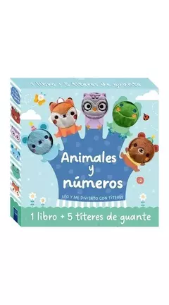 Leo y me divierto con títeres: Animales y números