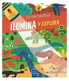 Ilumina y explora los dinosaurios