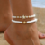 Tobillera & Pulsera Beach Pearl