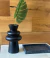 Florero Yukon Negro - Orilla Home
