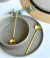 Cucharas Gold Acero set x2