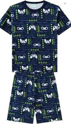 Pijama Game Azul