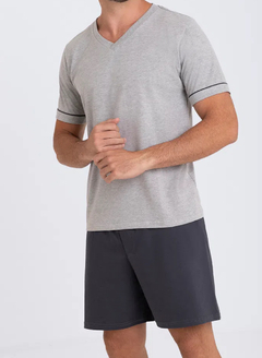 Pijama Lupo Cinza - comprar online