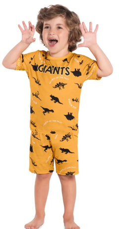 Pijama Dino Ouro