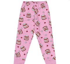 Pijama Longo Nutella Rosa na internet