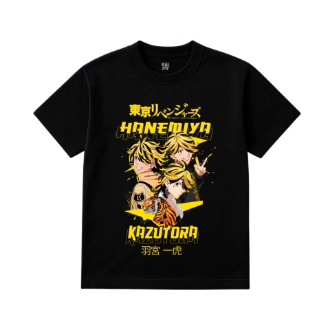 Camisa Tokyo Revengers - Kazutora Hanemiya