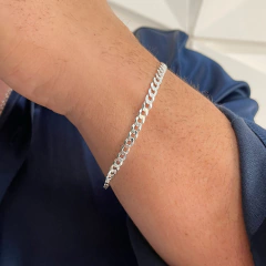 Corrente Prata Grumet Fio 4,2mm - comprar online