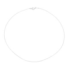 Gargantilha Nylon Fio 0,35mm 40cm c/ Fecho de Prata - comprar online