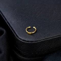 Outlet Piercing Liso Lua Folheado - comprar online