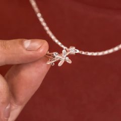 Pingente Prata Envelhecida Avião - loja online