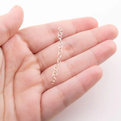 Extensor Prata Elo Português 5cm na internet