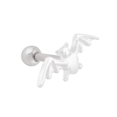 Piercing Prata Morcego p/ Tragus - comprar online