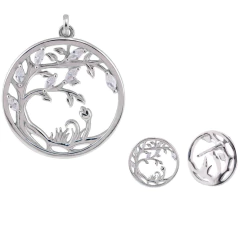 Conjunto Prat Arvore da Vida Zirconia Cristal - comprar online