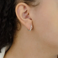 Brinco Argola Coração Liso Fio na internet