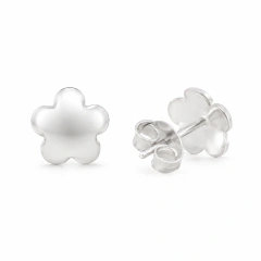 Brinco Prat Flor Abaulada