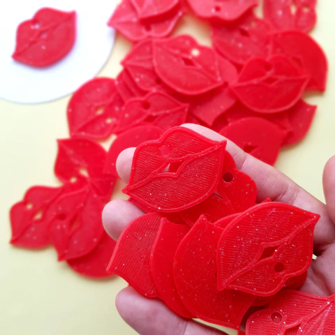 MINI TAG 3D BOQUITA DE CARAMELO x20u. - comprar online