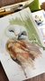 Pintura Original Suindara - comprar online