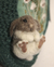 Broche Coelhinho em Lã Feltrada