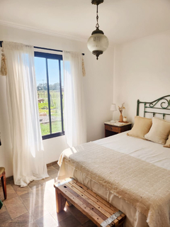 Juego de cortinas 2 metros de largo de gasa de lino Premium - comprar online