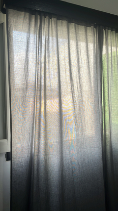Juego de cortinas premium en lino portobello 2,30 x 1,40 (2 paños) - comprar online