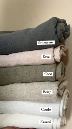 Juego de cortinas premium en lino portobello 2,30 x 1,40 (2 paños)