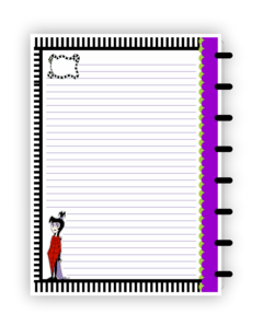 Caderno Beetlejuice - Arquivo Digital - loja online