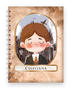 Caderno Interativo Harry Potter - Modelo II - Arquivo Digital - Do Seu Jeitim