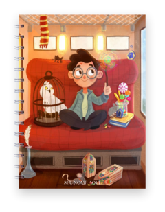 Mini Caderno Potterhead - Arquivo Digital - comprar online