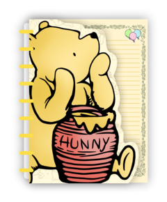 Caderno Ursinho Pooh Classic - Arquivo Digital - comprar online