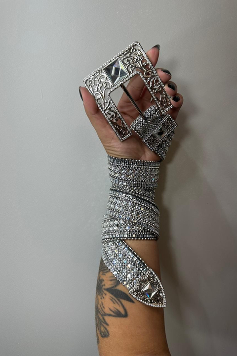 CINTO PEDRARIA PRATA