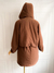 Imagen de Long Puffer Chocolate Jacket | Vintage
