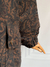 Long Puffer Paisley Jacket | Vintage