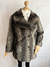 Coat Faux Fur Grey | Vintage en internet