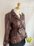 Leather Jacket Burgundy | Vintage en internet