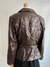 Leather Jacket Burgundy | Vintage - comprar online