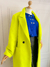 Long Coat Yellow Neon - tienda online