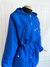 Electric Blue Parka Jacket - tienda online