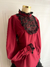 Victorian Burgundy Blouse