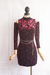 Baroque Velvet Dress | Contempo