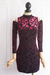 Baroque Velvet Dress | Contempo - tienda online