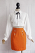 Pumpkin Vintage Skirt