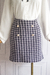 Falda Houndstooth Grape en internet