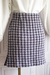 Falda Houndstooth Grape - tienda online