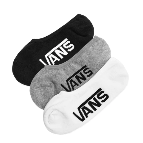 MEIA VANS CLASSIC SUPER NO SHOW ASSORTED (PACK 3 un)