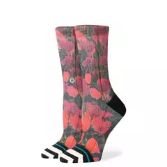 MEIA STANCE RISO CREW BLACK