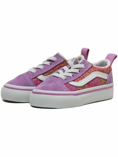 TÊNIS VANS OLD SKOOL ELAS INFANTIL - ROSE/CAMO - comprar online