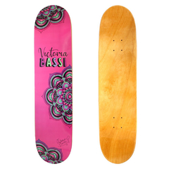 SHAPE VICTORIA BASSI ROSA (8.00" e 8.25") - Rajas SkateShop